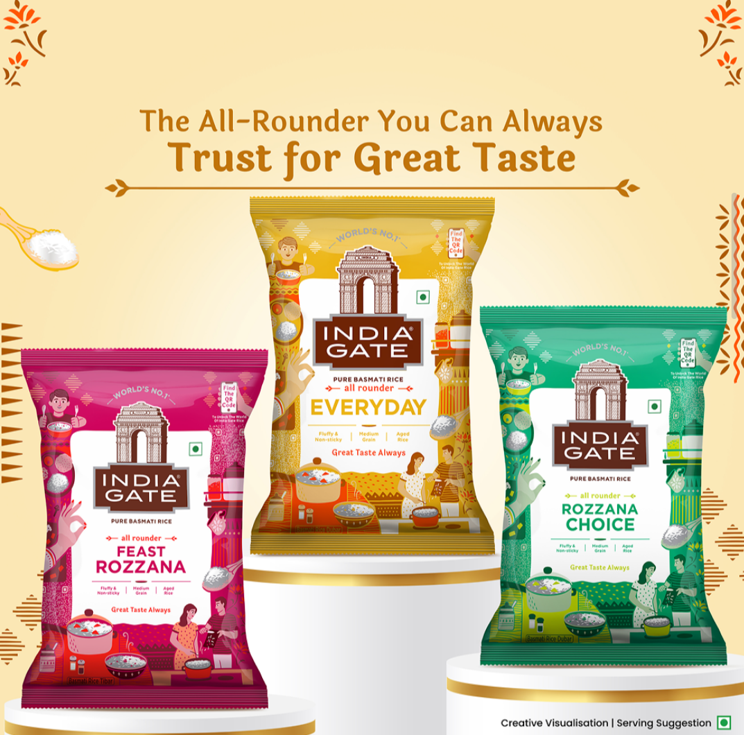 India gate everyday Basmati rice 1 kg