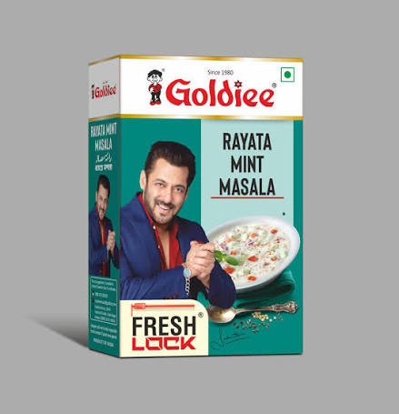 Goldiee mint flavoured Raita masala 100 gm