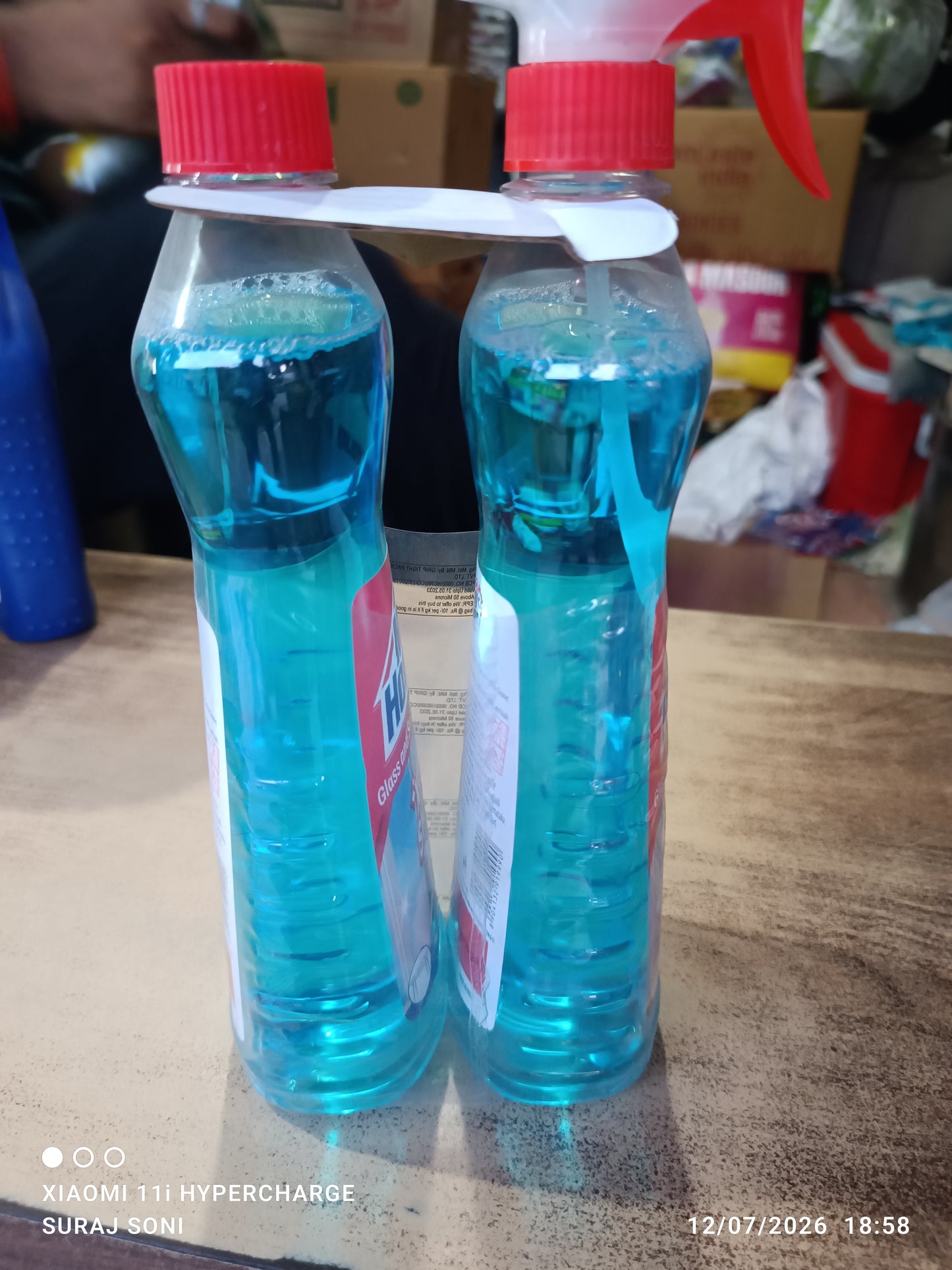 My home glass and surface cleaner extra shine by 1 get 1 free