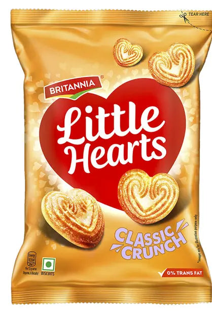 Britannia Little Hearts Biscuits