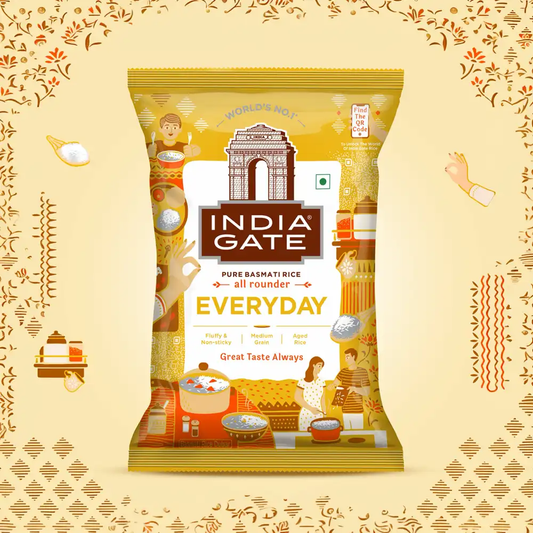 India gate everyday Basmati rice 1 kg