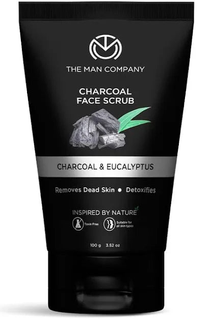 Charcoal Face Scrub for Men