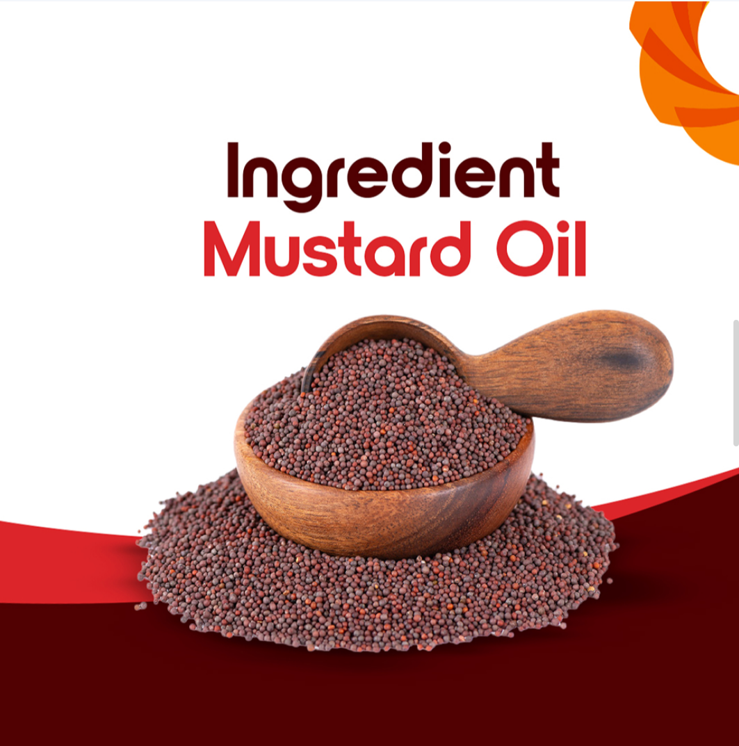 Fortune Premium Kachi Ghani Pure Mustard Oil, 1L (910g)