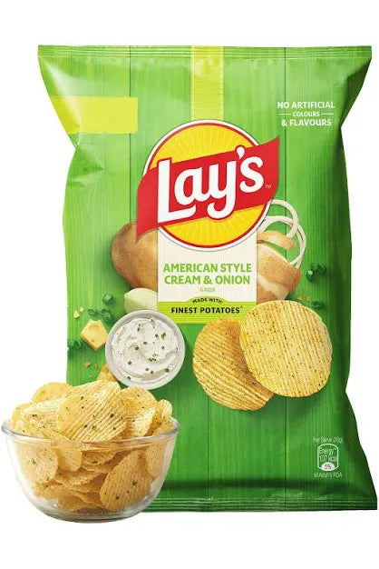 Lay's American Style Cream & Onion Chips