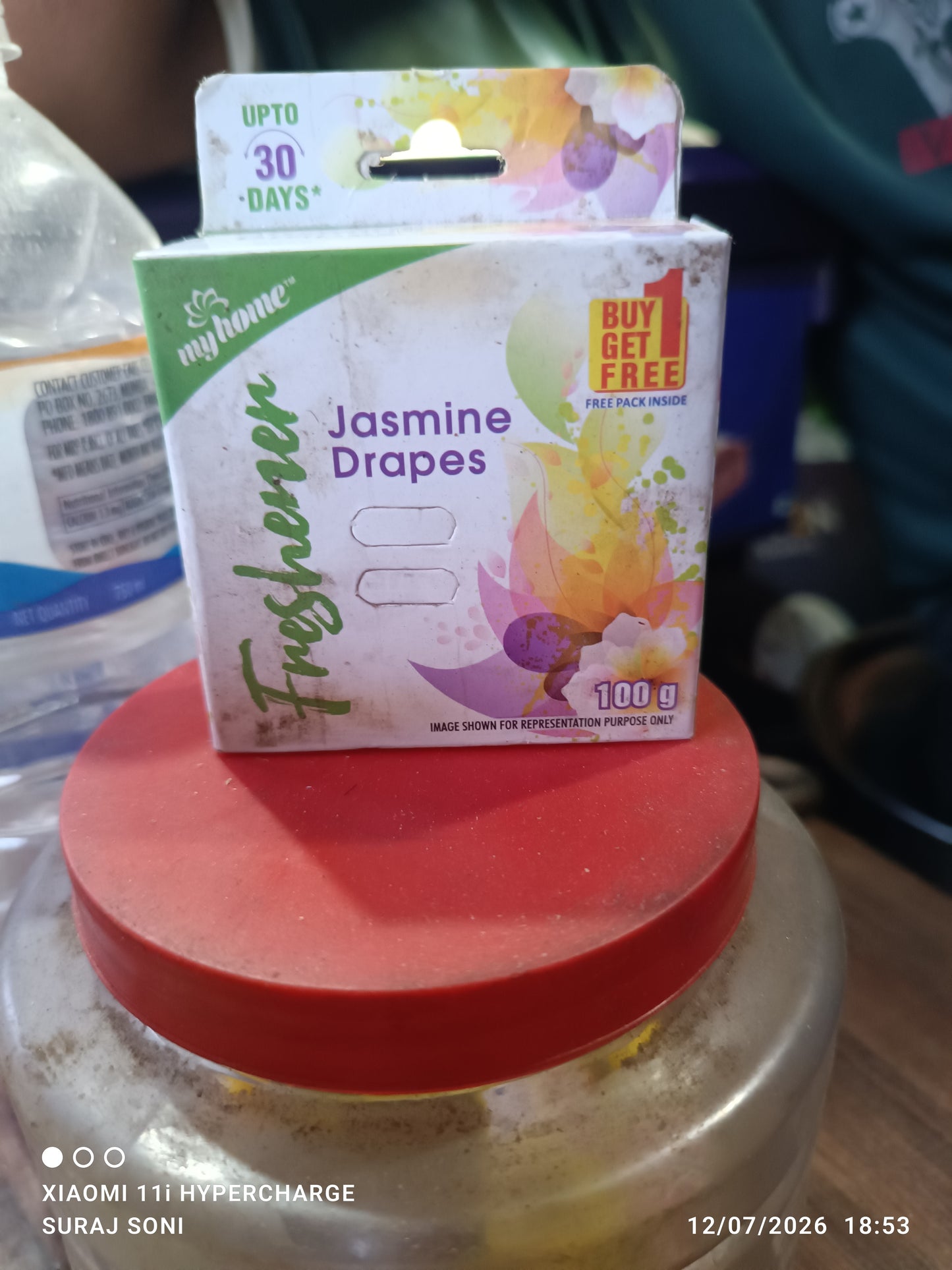 Jasmine drapes freshner wathroom